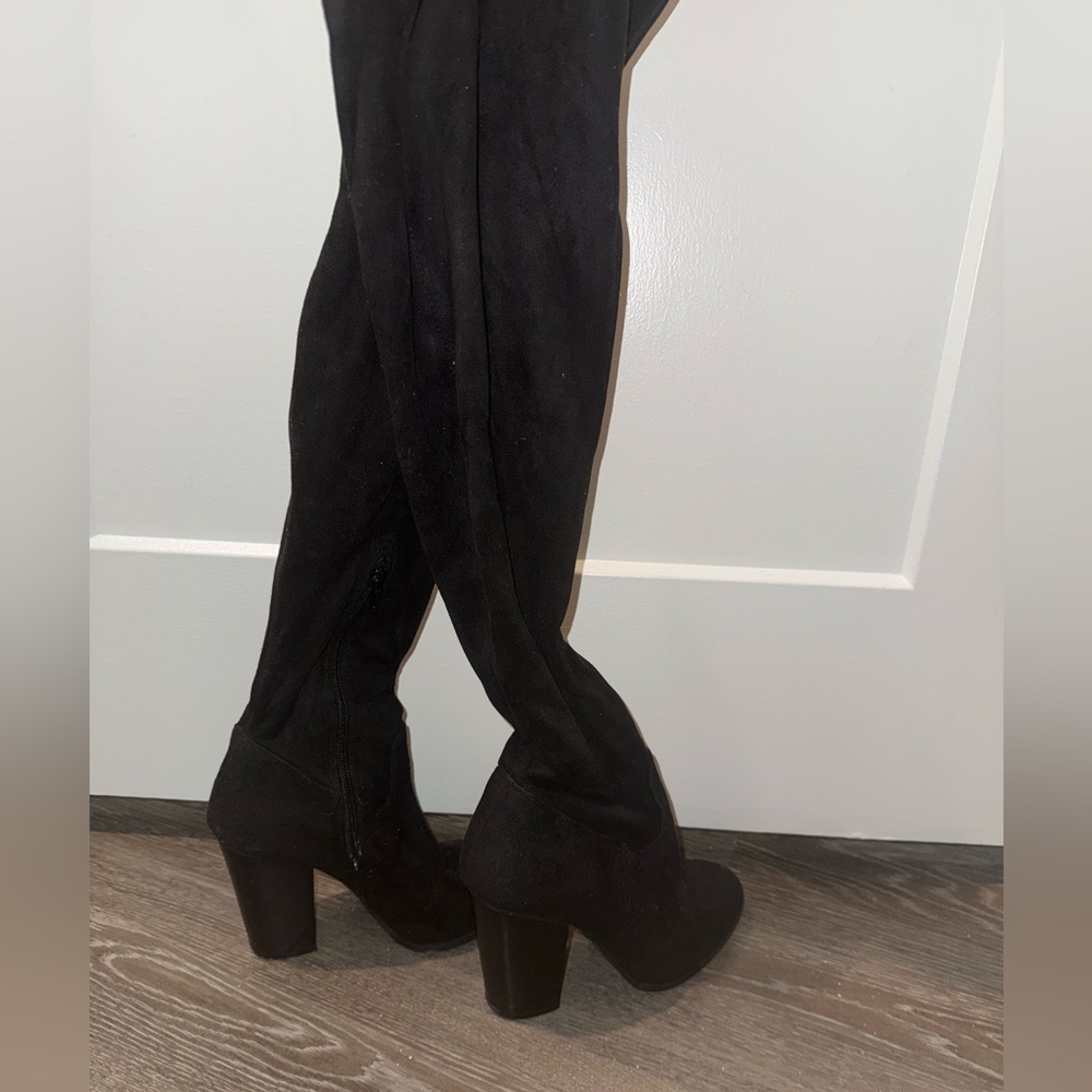 H&M Over the Knee Suede Boots - Picture 4 of 6